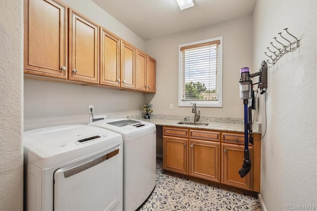 16498 E Lake Dr, Centennial, CO 80016 - laundry room with cabinet space and independent washer and dryer