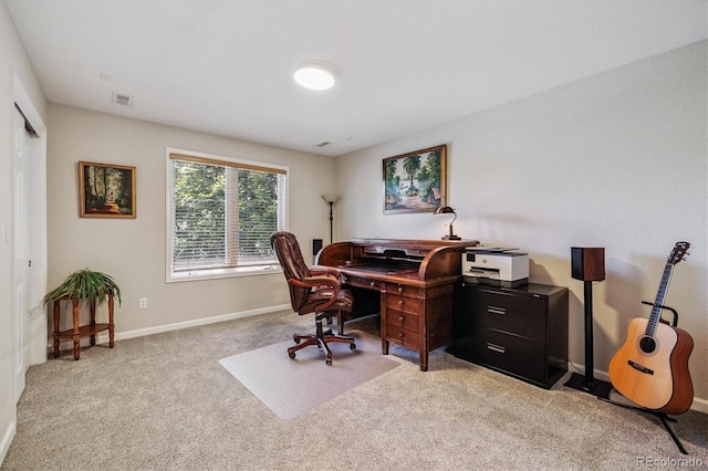 16498 E Lake Dr, Centennial, CO 80016 - office featuring light colored carpet and baseboards
