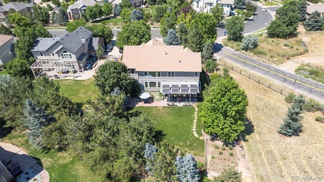 16498 E Lake Dr, Centennial, CO 80016 - aerial perspective of suburban area