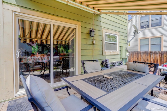 7840 S Windermere Cir, Littleton, CO 80120 - view of patio featuring outdoor dining area