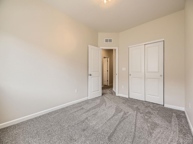 600 E Dry Creek Pl, Littleton, CO 80122 - unfurnished bedroom with carpet floors and a closet