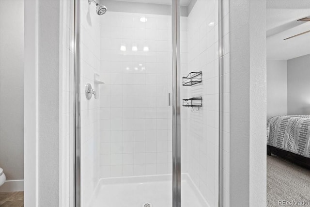 3344 Evening Pl, Castle Rock, CO 80109 - ensuite bathroom with a shower stall and toilet