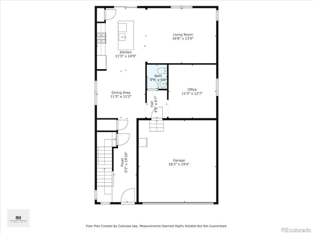 3344 Evening Pl, Castle Rock, CO 80109 - home floor plan