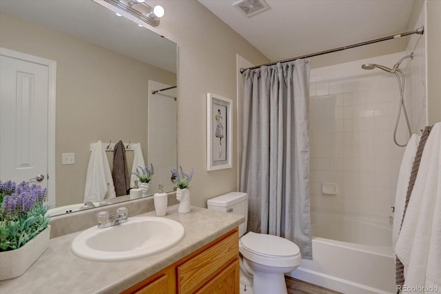 12812 Jasmine St Unit D, Thornton, CO 80602 - bathroom featuring vanity and shower / bathtub combination with curtain
