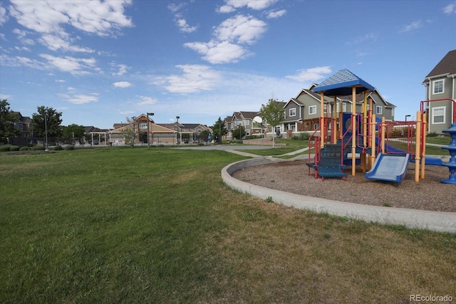 12812 Jasmine St Unit D, Thornton, CO 80602 - communal playground with a residential view and a yard