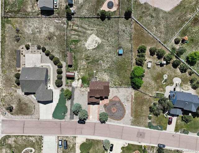 aerial overview of property's location