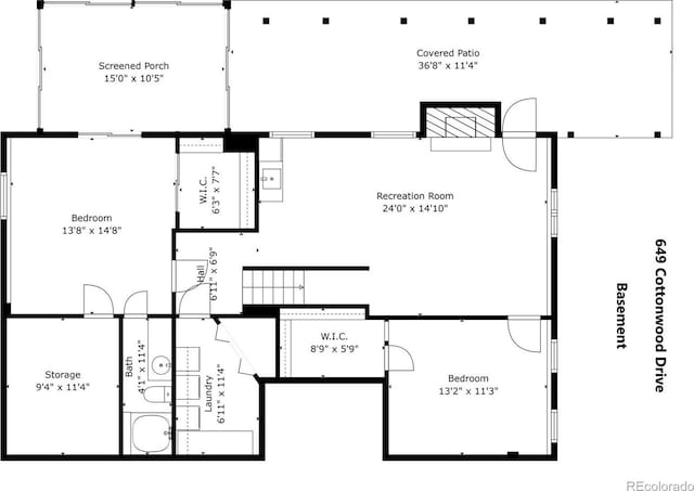 649 Cottonwood Dr, Evergreen, CO 80439 - view of room layout