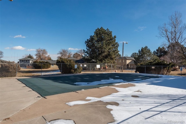 view of pool