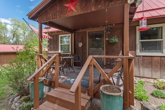 1638 County Road 46, Howard, CO 81233 - view of deck