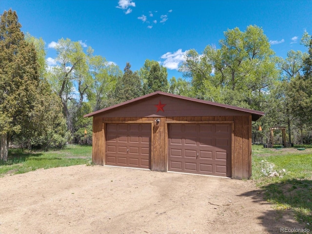 1638 County Road 46, Howard, CO 81233 - view of detached garage