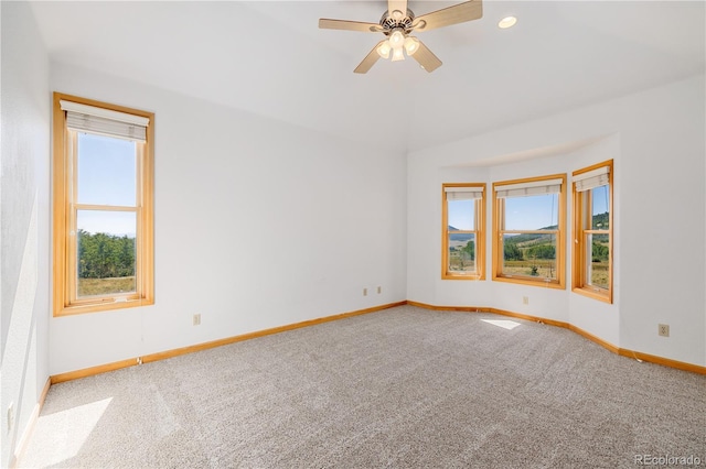 114 Round Hill Rd, Fairplay, CO 80440 - unfurnished room featuring carpet flooring and ceiling fan