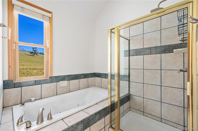 114 Round Hill Rd, Fairplay, CO 80440 - bathroom with a shower stall and a tub with jets