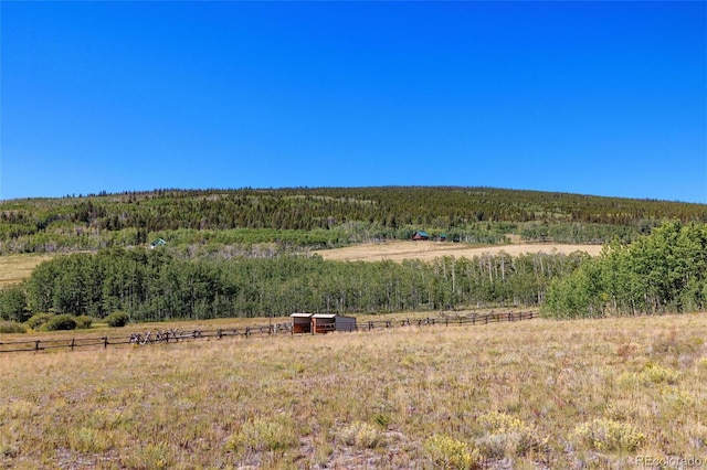 114 Round Hill Rd, Fairplay, CO 80440 - view of tree filled area with a view of countryside