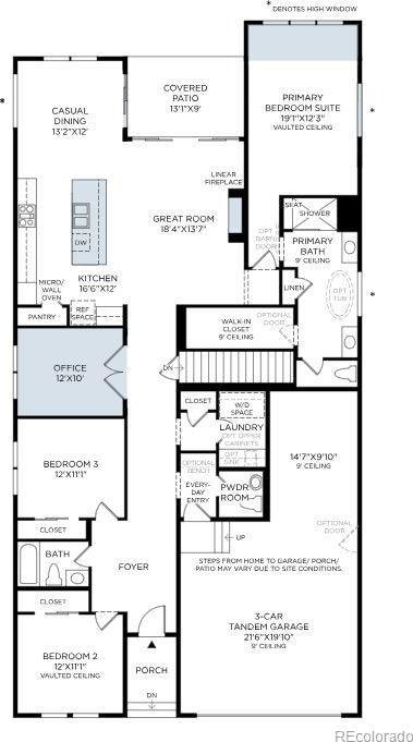 6368 Verve Ln, Parker, CO 80134 - home floor plan