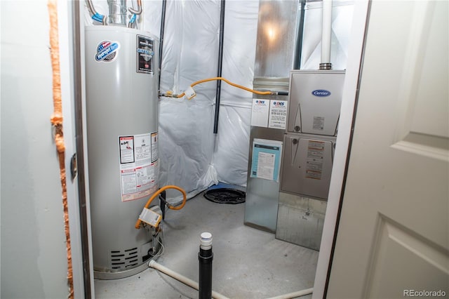 1766 Country Sun Dr, Windsor, CO 80550 - utilities with water heater