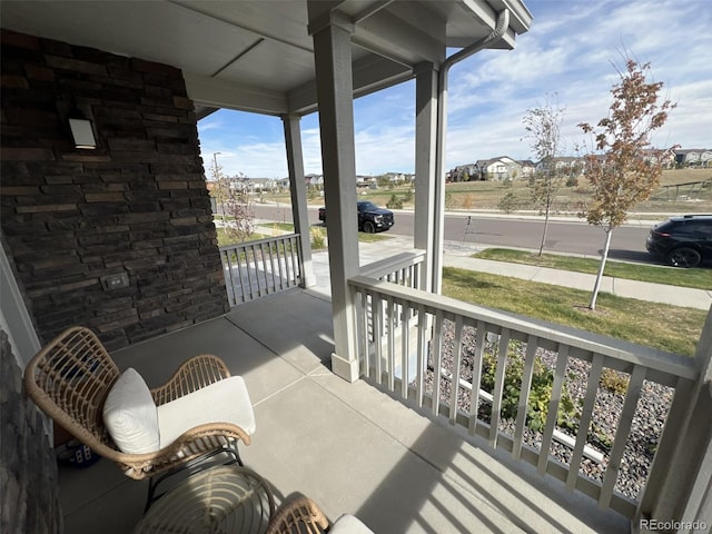 view of patio / terrace featuring a porch