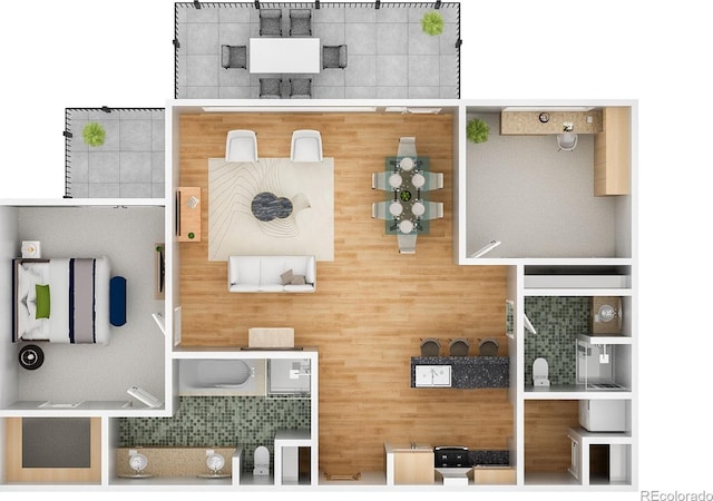 floor plan / room layout