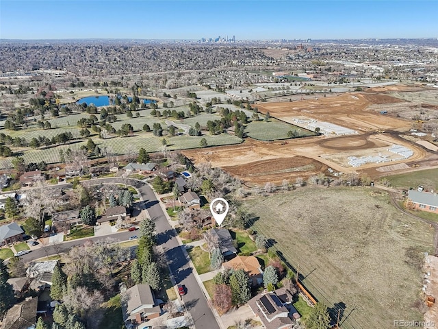 drone / aerial view