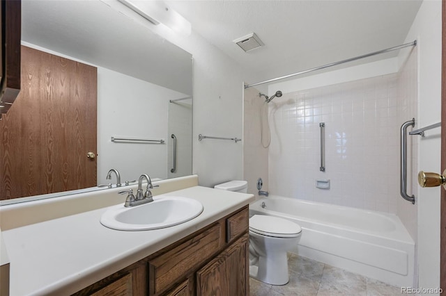 13890 E Marina Dr Unit 304, Aurora, CO 80014 - full bathroom featuring toilet, tub / shower combination, and vanity