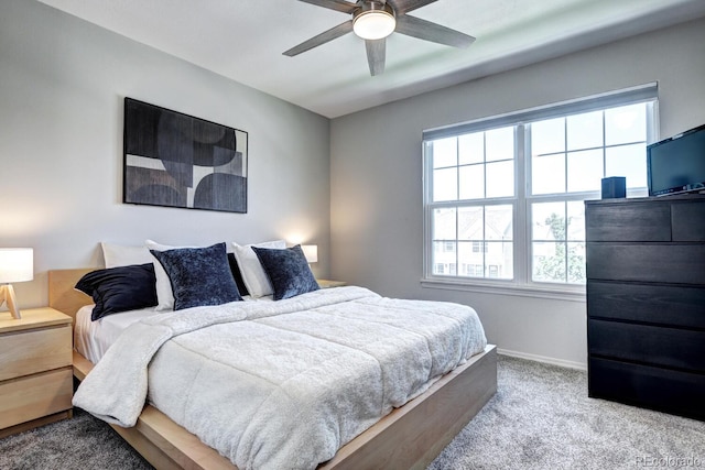 19804 Summerset Ln, Parker, CO 80138 - carpeted bedroom featuring baseboards and ceiling fan