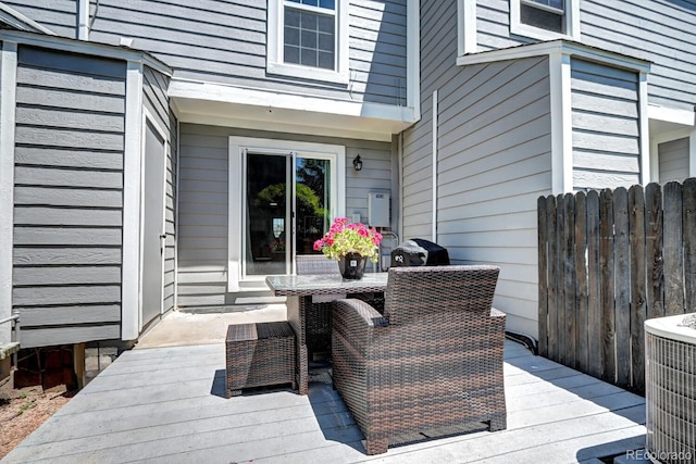 19804 Summerset Ln, Parker, CO 80138 - deck featuring outdoor dining space
