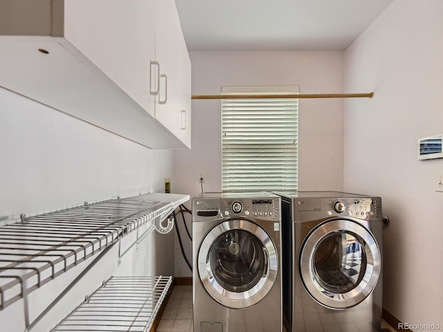 9412 La Quinta Way, Lone Tree, CO 80124 - laundry area with cabinet space and washer and dryer