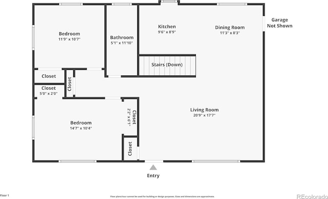 7704 Newland St, Arvada, CO 80003 - view of room layout