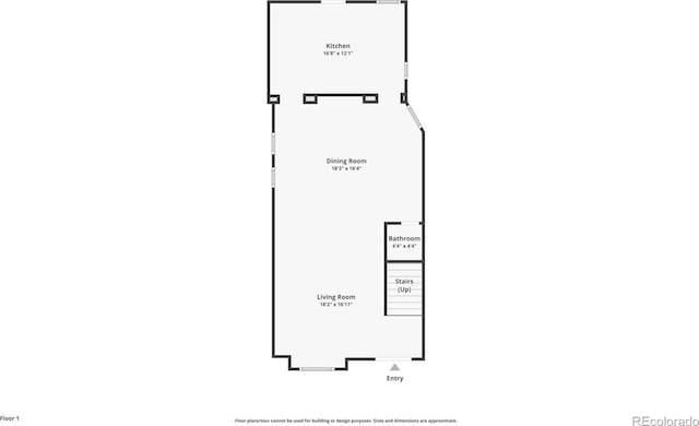2318 Arapahoe St, Denver, CO 80205 - floor plan / room layout