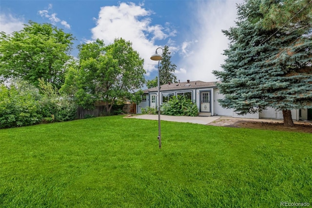 6994 Teller Ct, Arvada, CO 80003 - view of yard with a patio