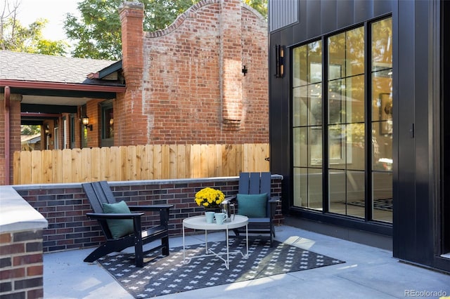 3362 W 32nd Ave, Denver, CO 80211 - view of patio with fence