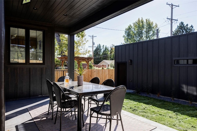 view of patio / terrace