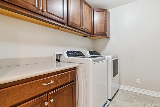 8695 E 49th Pl, Denver, CO 80238 - washroom with cabinet space and independent washer and dryer