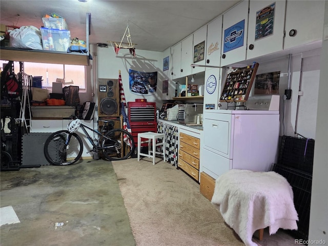 12375 W 19th Pl, Lakewood, CO 80215 - garage with washer / dryer