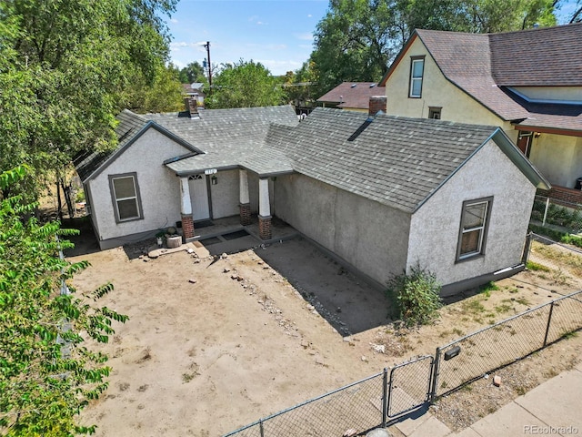 view of front of house