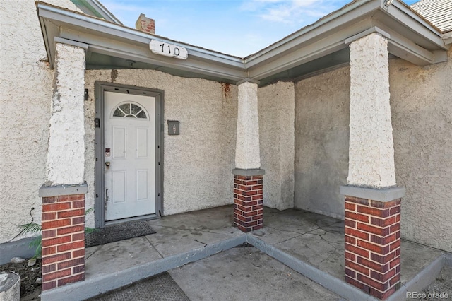 view of property entrance