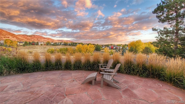 9 Amaranth Dr, Littleton, CO 80127 - view of patio with a mountain view