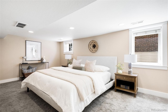 315 S Franklin St, Denver, CO 80209 - bedroom featuring carpet, baseboards, and recessed lighting