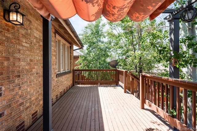315 S Franklin St, Denver, CO 80209 - view of wooden deck
