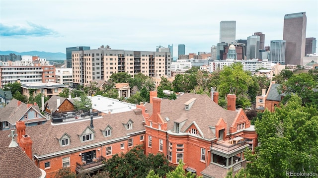 1165 N Pennsylvania St Unit 3B, Denver, CO 80203 - view of urban area with a mountain backdrop