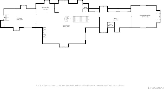 1165 N Pennsylvania St Unit 3B, Denver, CO 80203 - floor plan / room layout