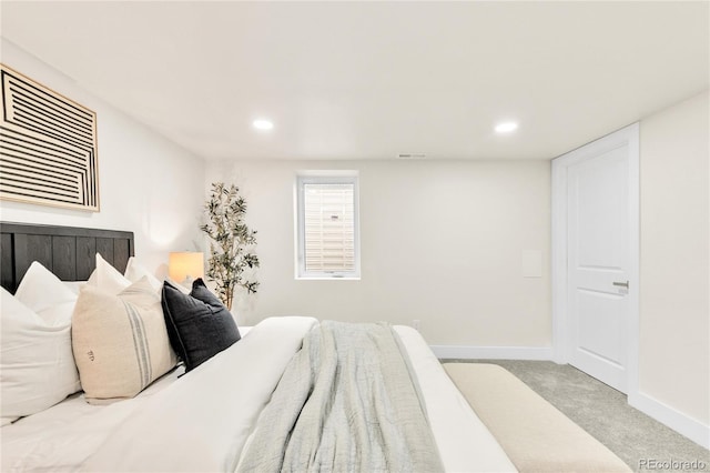 2600 S Downing St, Denver, CO 80210 - bedroom with carpet flooring and recessed lighting