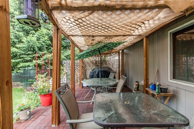 6120 W 111th Ave, Westminster, CO 80020 - deck featuring outdoor dining space