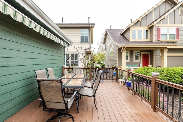 13263 Niwot Trl, Broomfield, CO 80020 - deck with outdoor dining space