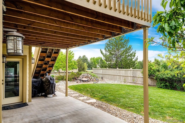 22962 Briar Leaf Ave, Parker, CO 80138 - view of patio featuring stairway