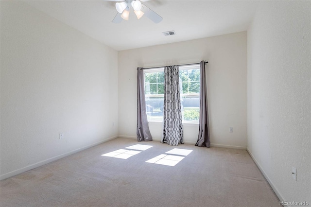 3220 Boulder Cir Unit 103, Broomfield, CO 80023 - spare room featuring carpet and ceiling fan