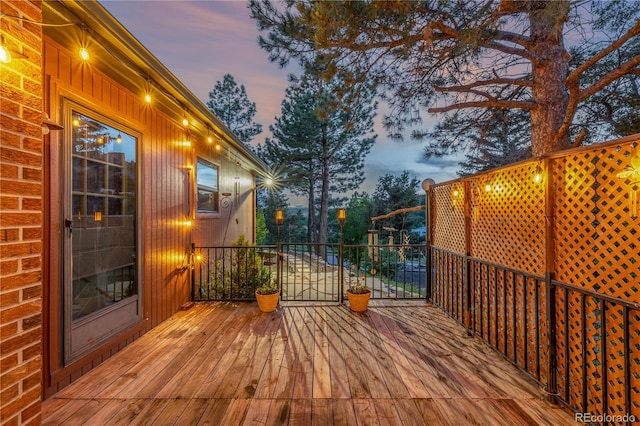 19 Rock Ln, Castle Rock, CO 80104 - view of wooden deck