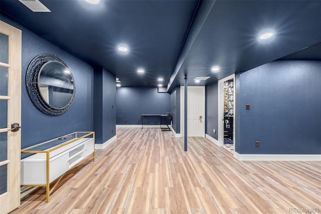 19 Rock Ln, Castle Rock, CO 80104 - interior space featuring wood finished floors and recessed lighting
