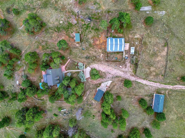 12524 Hilltop Pl, Kiowa, CO 80117 - aerial view of property's location