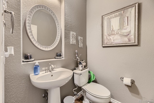 bathroom with toilet