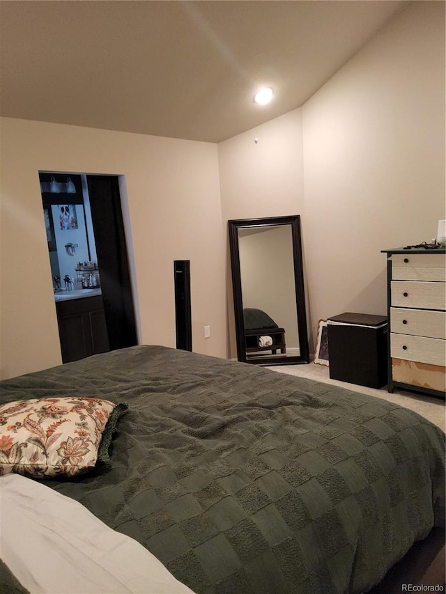 bedroom featuring carpet flooring